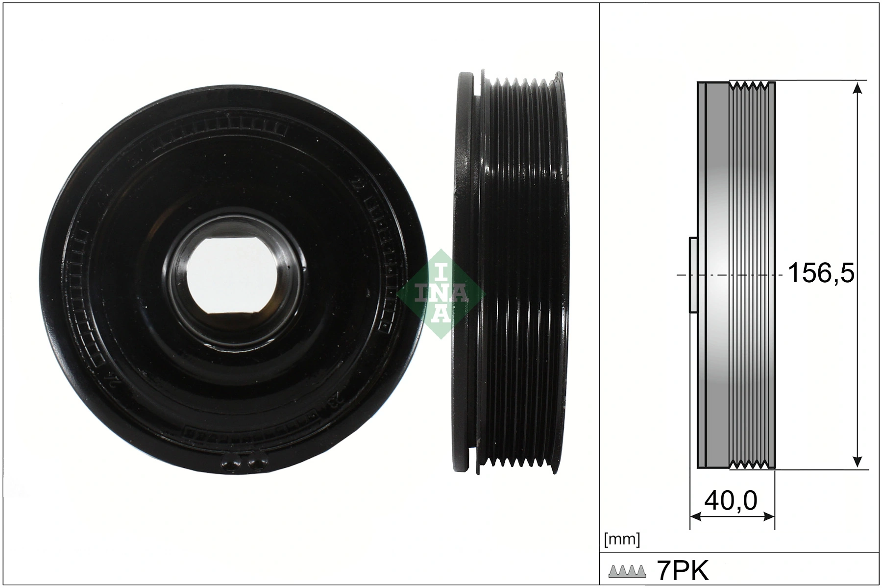 Belt Pulley, crankshaft
